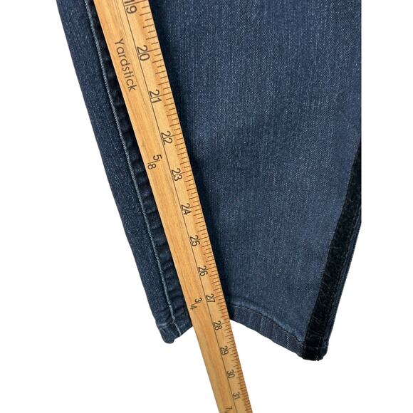 Torrid Jeans Womens Size 20R High Rise Tuxedo Stripe Super Stretch Jegging - Picture 14 of 16